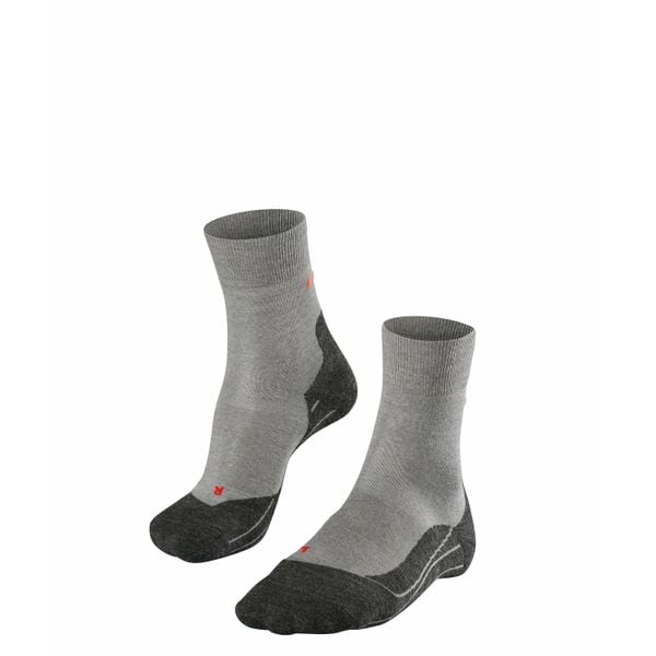 Skarpetki damskie Falke RU4 Wool. Szare skarpety Falke, bez wzorów, z poliamidu. Za 143.00 zł.