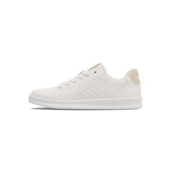 Sneakersy Hummel Court Line. Białe obuwie sportowe Hummel, bez zapięcia. Za 184.50 zł.