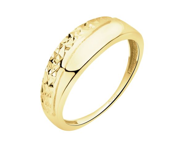 Złoty pierścionek. Żółte pierścionki Apart, złote. Za 1,579.00 zł.