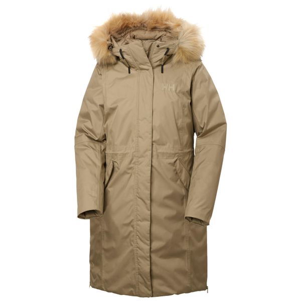 Parka dla kobiet Helly Hansen Vega. Brązowe kurtki sportowe Helly Hansen, na zimę, bez wzorów, bez kaptura. Za 1,464.85 zł.