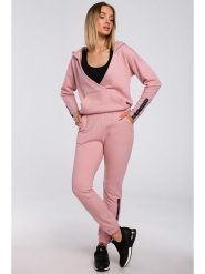 Made of emotion Bluza w kolorze jasnoróżowym rozmiar: XXL. Różowe bluzy Made Of Emotion, xxl, bez wzorów, z kapturem. Za 61.60 zł.