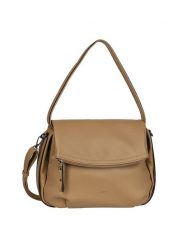 Gabor Bags Torebka "Mabel" w kolorze szarobrązowym - 35 x 25 x 12,5 cm rozmiar: onesize. Brązowe torby na ramię Gabor Bags, bez wzorów, z materiału, na ramię, bez dodatków. Za 130.99 zł.