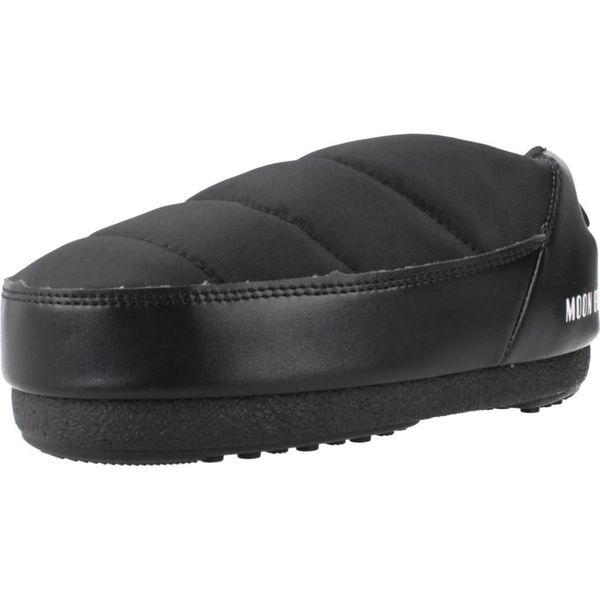Sandały MOON BOOT MB SANDAL BAND NYLON Czarny. Czarne sandały Moon Boot, bez wzorów, z nylonu, bez obcasa, bez zapięcia. W wyprzedaży za 493.90 zł.