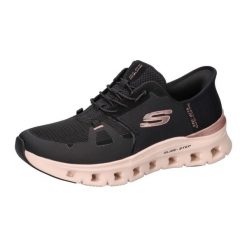 Buty sportowe damskie Skechers Glide step Pro radiant Stride. Czarne obuwie sportowe Skechers, bez zapięcia. Za 690.00 zł.