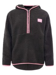 Zwillingsherz Bluza polarowa w kolorze czarnym rozmiar: XL. Czarne bluzy Zwillingsherz, xl, bez wzorów, z polaru, bez kaptura. Za 130.99 zł.