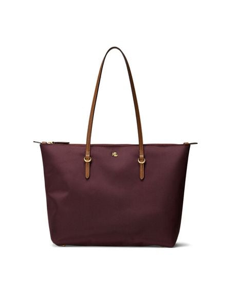 LAUREN RALPH LAUREN Torebka 431916737045 Bordowy. Czerwone torebki klasyczne Lauren Ralph Lauren, bez wzorów, z materiału, bez dodatków. Za 639.99 zł.