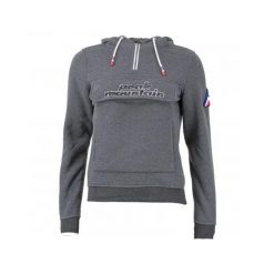 Damska bluza polarowa z kapturem Peak Mountain Aflow. Szare bluzy Peak Mountain, bez wzorów, z polaru, z kapturem. Za 193.50 zł.