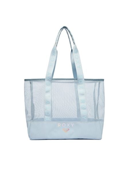Roxy Torebka CWBEO-ROXY-M-007-09 Niebieski. Niebieskie shopper Roxy, bez wzorów, z materiału, bez dodatków. Za 99.99 zł.