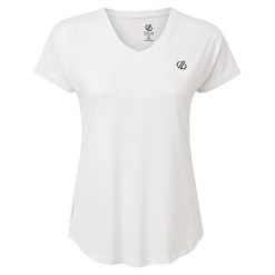 T-Shirt Sportowy Damski. Białe koszulki sportowe Dare 2b, bez wzorów, bez ramiączek, trekkingowe. Za 89.99 zł.
