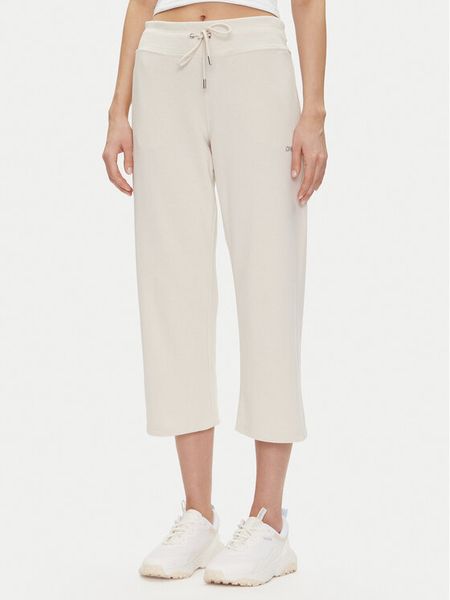 DKNY Sport Spodnie dresowe DP5P3624 Beżowy Regular Fit. Brązowe spodnie dresowe DKNY Sport, m, bez wzorów, z bawełny. Za 199.99 zł.