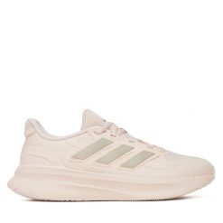 Buty do biegania adidas. Czerwone obuwie sportowe Adidas, bez zapięcia, do biegania. Za 349.99 zł.