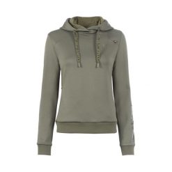 Damska bluza z kapturem zapinana na zamek Cavallo Raiana. Zielone bluzy CAVALLO, bez wzorów, z kapturem. W wyprzedaży za 322.50 zł.