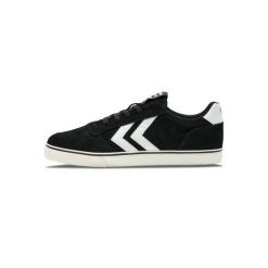 Buty sportowe z zamszu Hummel Stadil Lx-E. Czarne obuwie sportowe Hummel, bez zapięcia. Za 340.00 zł.