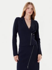 BOSS Kardigan Felendi 50542857 Granatowy Regular Fit. Niebieskie kardigany Boss, m, bez wzorów, z wiskozy. Za 1,299.00 zł.