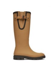 Hunter Kalosze HFRW0003251 Beżowy. Brązowe kalosze Hunter, bez wzorów, z materiału. Za 399.99 zł.