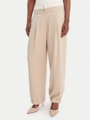 Liu Jo Sport Spodnie materiałowe TA6150 TS923 Beżowy Regular Fit. Brązowe spodnie materiałowe Liu Jo Sport, xs, bez wzorów, z materiału. Za 689.99 zł.