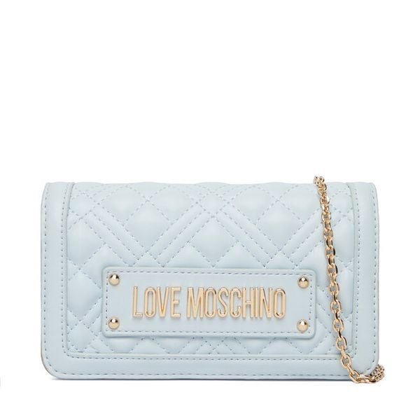 Torebka LOVE MOSCHINO. Niebieskie torebki klasyczne Love Moschino, bez wzorów, bez dodatków. Za 899.00 zł.