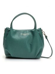 Victor & Hugo Paris Skórzana torebka "Allegra" w kolorze zielonym - 30 x 20 x 14 cm rozmiar: onesize. Zielone torby na ramię Victor & Hugo Paris, bez wzorów, z materiału, przez ramię, bez dodatków. Za 326.99 zł.