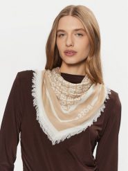 Boss Chusta Laik 50521800 Beżowy. Brązowe rękawiczki Boss, bez wzorów, z materiału. Za 309.99 zł.