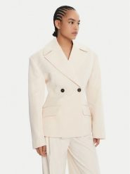 JACQUEMUS Marynarka La Veste Norma 25E251JA0871709130 Beżowy Regular Fit. Brązowe marynarki i żakiety JACQUEMUS, bez wzorów, z wiskozy. Za 4,209.00 zł.