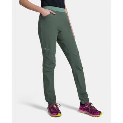 Damskie spodnie outdoorowe Kilpi MIMI-W. Zielone spodnie sportowe Kilpi, s, bez wzorów, z nylonu, trekkingowe. Za 256.81 zł.