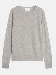 Perfect Cashmere Kaszmirowy sweter "Wilma" w kolorze jasnoszarym rozmiar: L. Szare swetry Perfect Cashmere, l, bez wzorów, z kaszmiru, bez ramiączek. Za 369.82 zł.