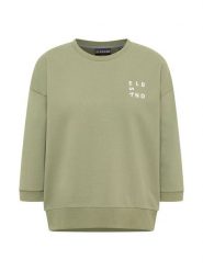 ELBSAND Bluza "Parvin" w kolorze zielonym rozmiar: S. Zielone bluzy ELBSAND, s, bez wzorów, bez kaptura. Za 139.95 zł.