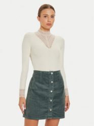 ONLY Bluzka Tilde 15207788 Beżowy Stretch Fit. Brązowe bluzki Only, s, bez wzorów, z wiskozy, bez kołnierzyka, bez ramiączek. Za 119.99 zł.