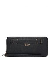 Guess Duży Portfel Damski Gregoria Slg SWBG85 46146 Czarny. Czarne portfele Guess, z aplikacjami, ze skóry. Za 289.99 zł.