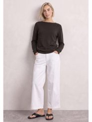 Street One Sweter w kolorze ciemnobrązowym rozmiar: 40. Brązowe swetry Street One, bez wzorów, bez ramiączek. Za 134.95 zł.