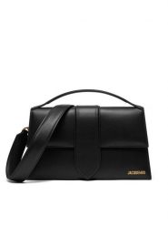 JACQUEMUS Torebka The Bambinou 221BA014 Czarny. Czarne torebki klasyczne JACQUEMUS, bez wzorów, ze skóry, bez dodatków. Za 4,319.00 zł.