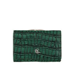Portfel damski Canaletto ze skóry croco PD1224cs292 RFID. Zielone portfele bez wzorów, ze skóry. Za 128.39 zł.