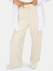 ONLY Spodnie dresowe Scarlett 15346400 Écru Regular Fit. Spodnie dresowe Only, l, bez wzorów, z dresówki. Za 159.99 zł.