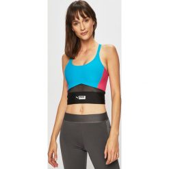 Puma - Top. Topy Puma, m, bez wzorów, z dzianiny, bez kołnierzyka, bez ramiączek. W wyprzedaży za 129.90 zł.