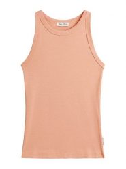Marc O´Polo Top w kolorze jasnoróżowym rozmiar: XXL. Różowe koszulki polo xxl, bez wzorów, z bawełny, bez kołnierzyka, bez ramiączek. Za 66.00 zł.