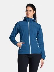 Kilpi Kurtka softshellowa "Ravia" w kolorze granatowym rozmiar: 40. Niebieskie kurtki sportowe Kilpi, bez wzorów, bez kaptura, outdoorowe. Za 252.99 zł.