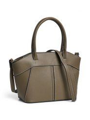 Pieces Torebka "Amy" w kolorze khaki rozmiar: onesize. Brązowe torebki klasyczne Pieces, bez wzorów, z materiału, przez ramię, bez dodatków. Za 154.95 zł.