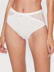 Chantelle Figi klasyczne z wysokim stanem Orangerie C17Q80 Biały. Białe figi Chantelle, bez wzorów, z syntetyku. Za 119.99 zł.