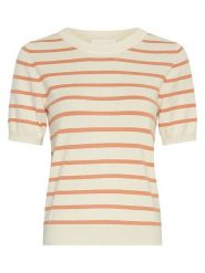 MOSS COPENHAGEN Sweter w kolorze kremowo-karmelowym rozmiar: XS/S. Brązowe swetry Moss Copenhagen, s, bez wzorów, bez ramiączek. Za 174.95 zł.