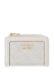 Guess Portfel Lindsey Slg SWSG97 49156 Beżowy. Brązowe portfele Guess, z aplikacjami, ze skóry. Za 264.99 zł.