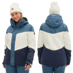 Kurtka zimowa na narty i snowboard damska O'Neill 10K. Kurtki narciarskie O'Neill, bez wzorów, bez kaptura, narciarskie. Za 399.00 zł.
