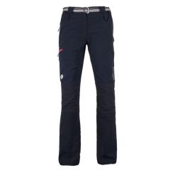 Spodnie trekkingowe Extendo damskie Milo Tacul Lady. Czarne spodnie sportowe Milo, xl, bez wzorów, z tkaniny, trekkingowe. Za 399.00 zł.