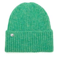 Czapka Roxy. Zielone czapki Roxy, bez wzorów. Za 59.99 zł.