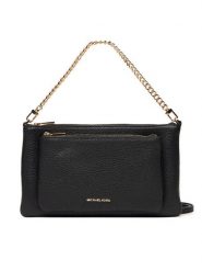 MICHAEL Michael Kors Torebka 32F5GJ6C8L Czarny. Czarne listonoszki MICHAEL Michael Kors, bez wzorów, ze skóry, bez dodatków. Za 789.99 zł.