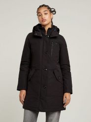 G-Star Parka w kolorze czarnym rozmiar: S. Czarne parki G-Star, s, retro, bez kaptura. Za 369.82 zł.