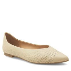 Baleriny Lasocki. Brązowe baleriny Lasocki, bez wzorów, bez obcasa. Za 159.99 zł.