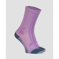 Skarpety X-Socks Trailrun Discover Crew. Fioletowe skarpety X Socks, bez wzorów. W wyprzedaży za 100.00 zł.