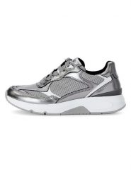 Gabor Sneakersy w kolorze srebrnym rozmiar: 36. Szare trampki Gabor, bez wzorów, bez zapięcia. Za 284.95 zł.