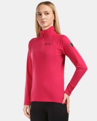 Damska bluza techniczna Kilpi MONTALE-W. Czerwone bluzy Kilpi, bez wzorów, z bawełny, bez kaptura. Za 370.41 zł.