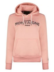 Maison Montaigne Bluza "Gontaigne" w kolorze jasnoróżowym rozmiar: XL. Różowe bluzy Maison Montaigne, xl, bez wzorów, z kapturem. Za 88.02 zł.